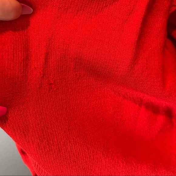 The Golden Beau V Neck Cardigan Sweater Large - Picture 3 of 5